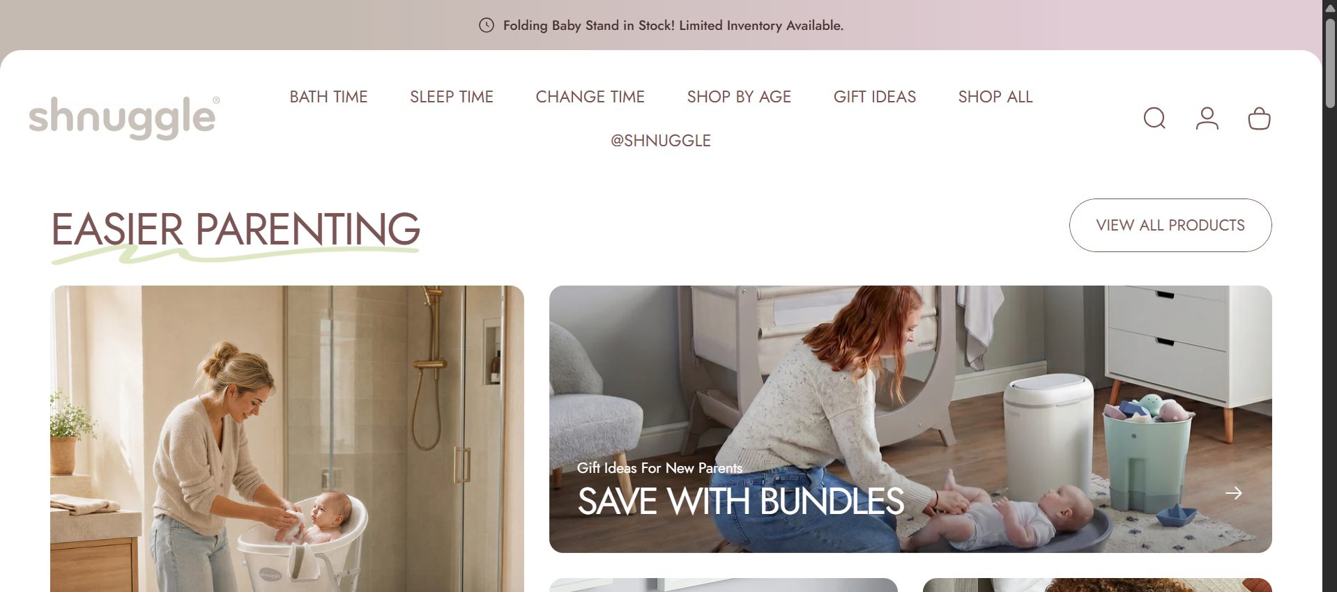 Shnuggle USA website